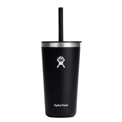 Hydro Flask All Around Tumbler Straw Lid 20oz in Black